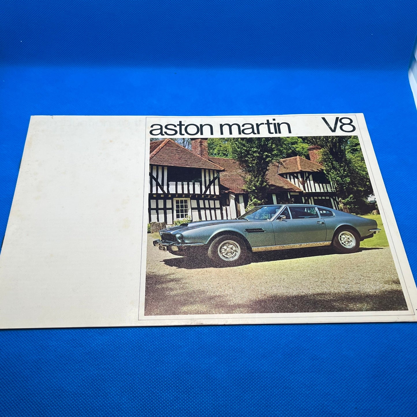 1975 Aston Martin V8 Brochure