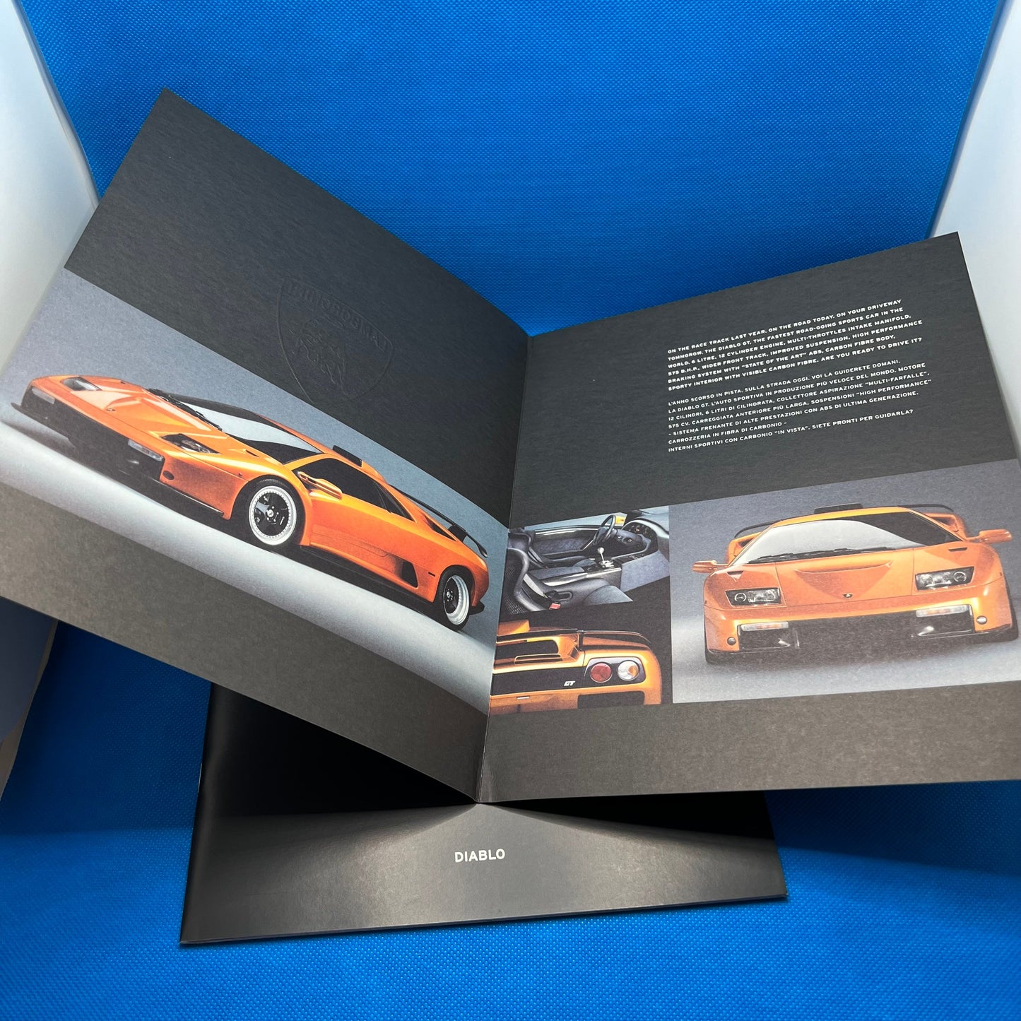 Lamborghini Diablo GT Full Press Kit (1999) International