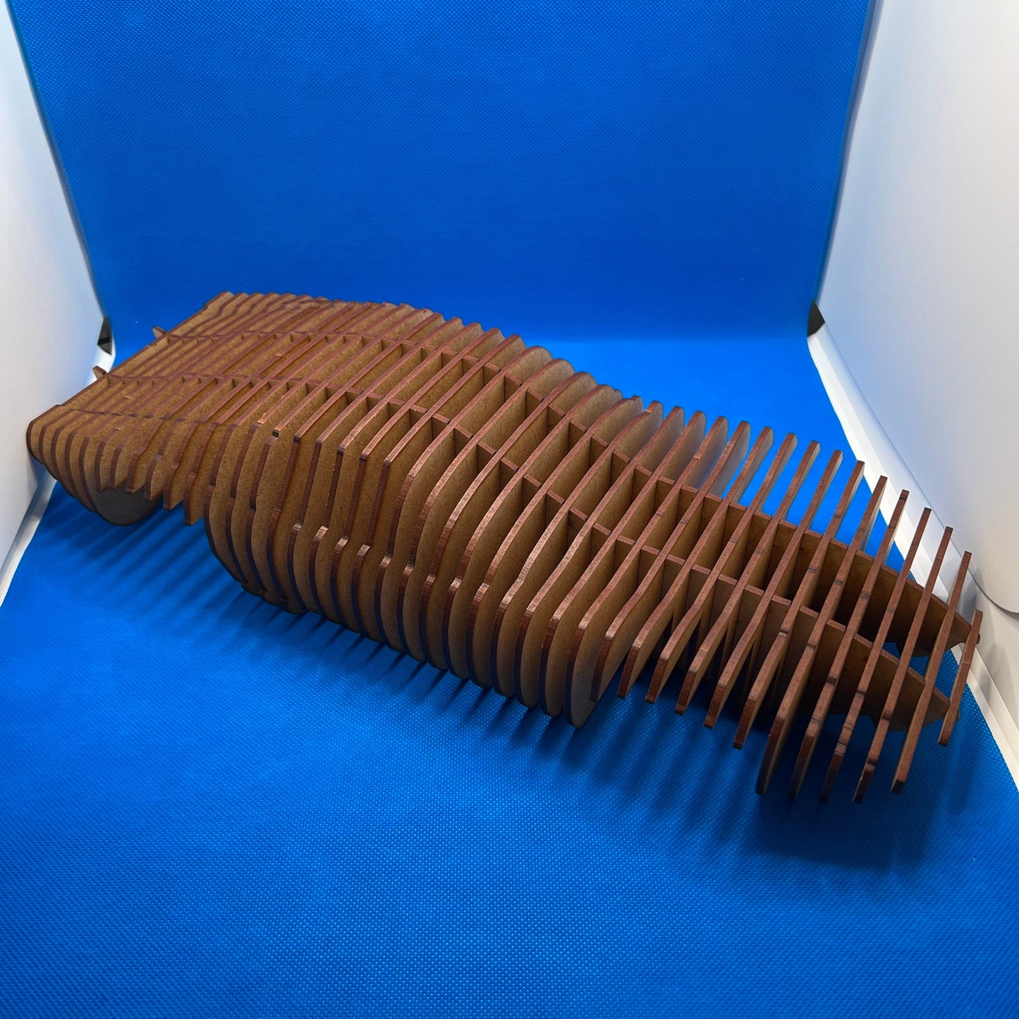 Wooden Frame Stylized Model Miura