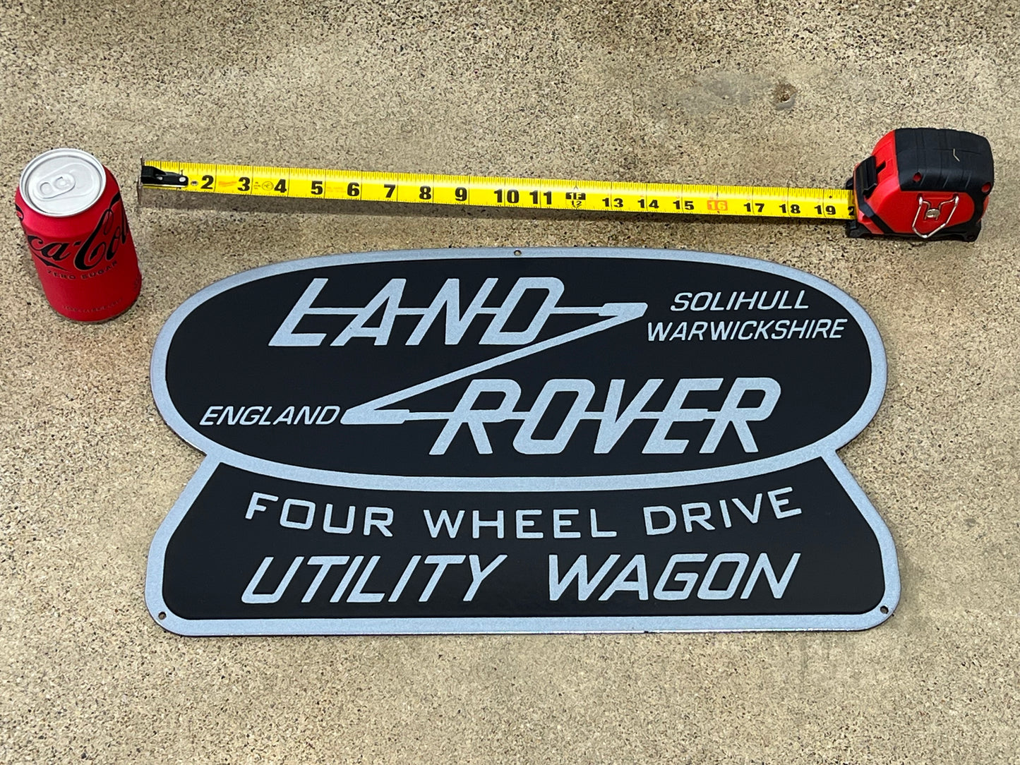Land Rover Vintage (48-68) Sign in Enamel