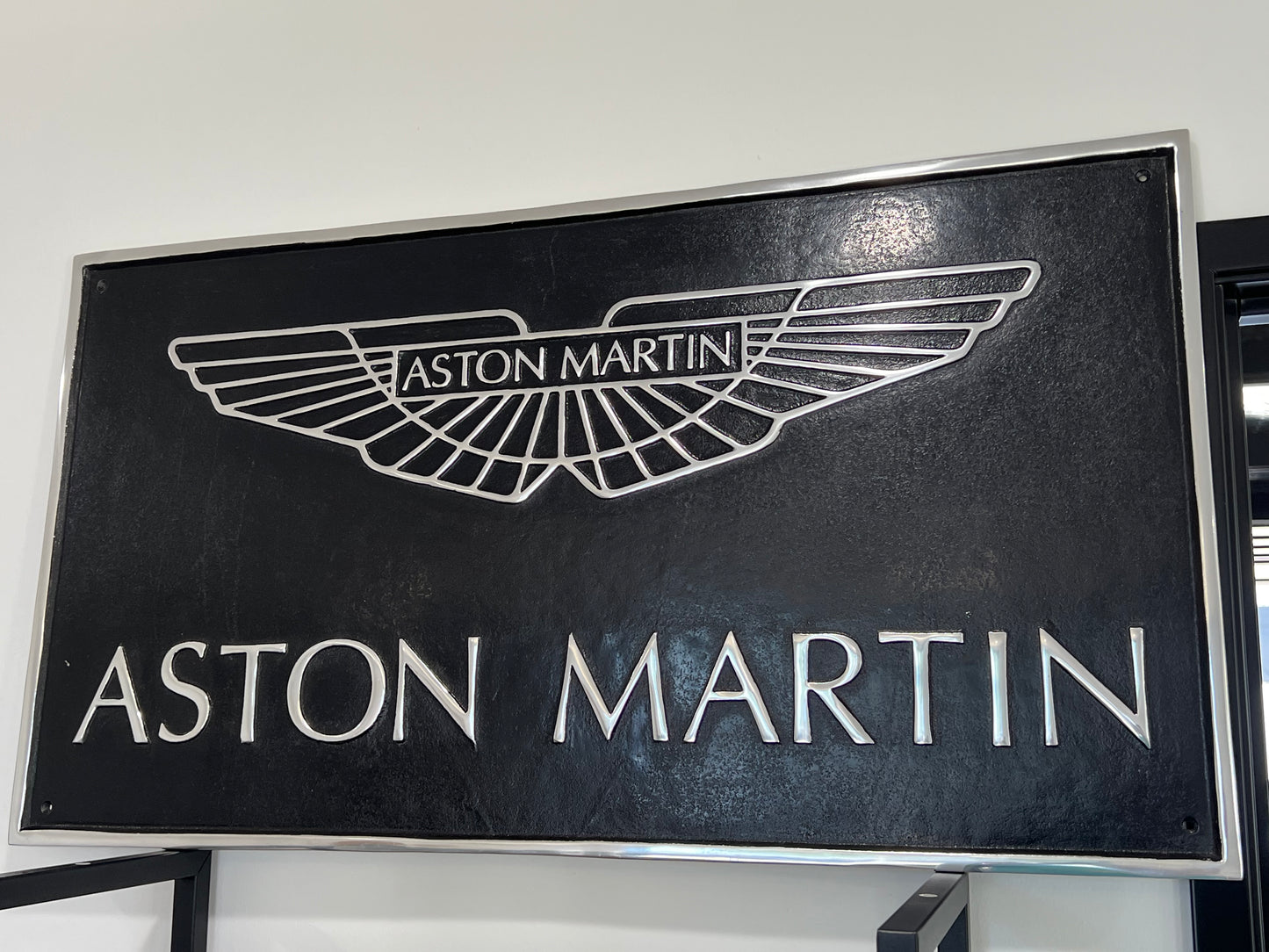 Large Aston Martin Sign (Aluminum)