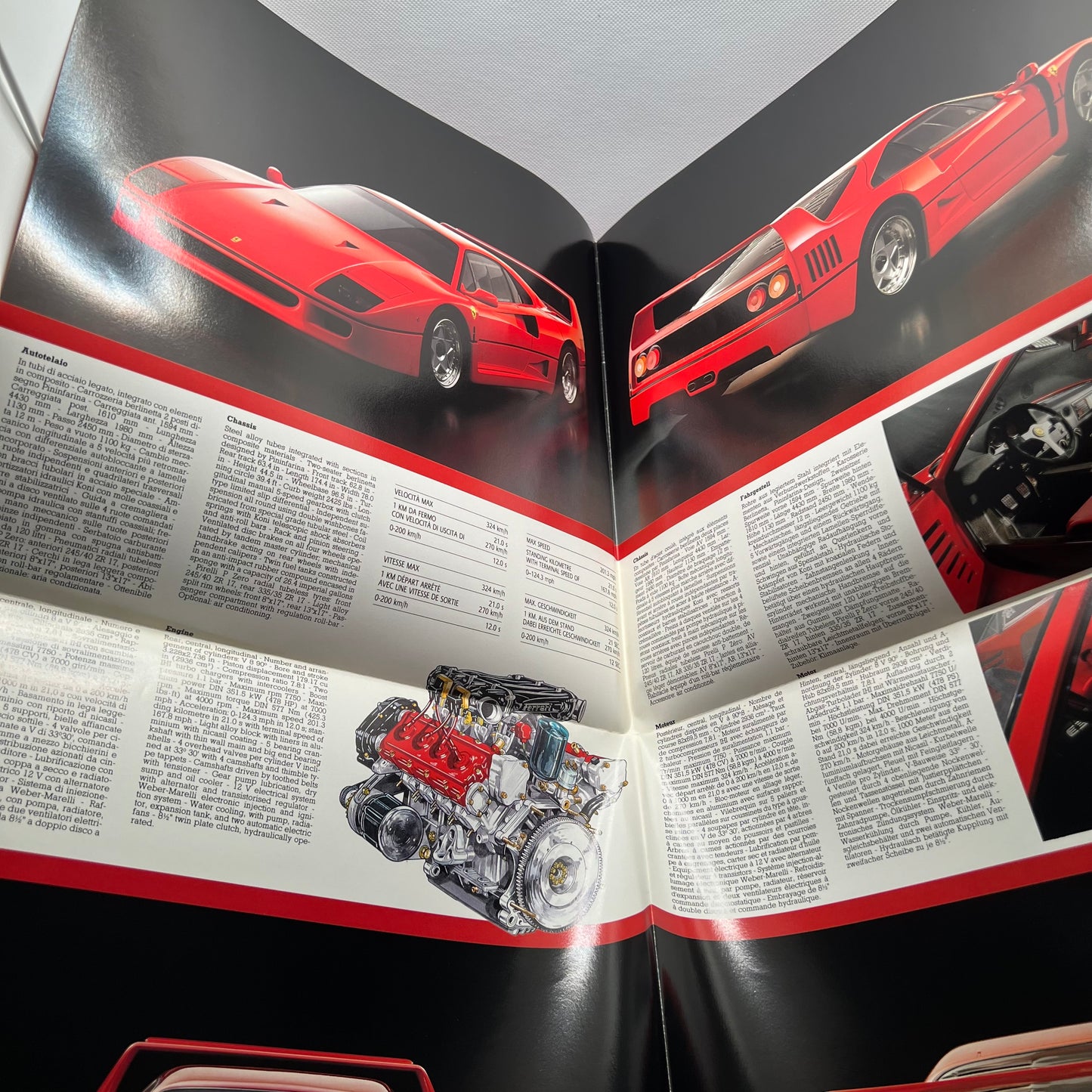 Brochure - Ferrari - Ferrari F40 #479/87