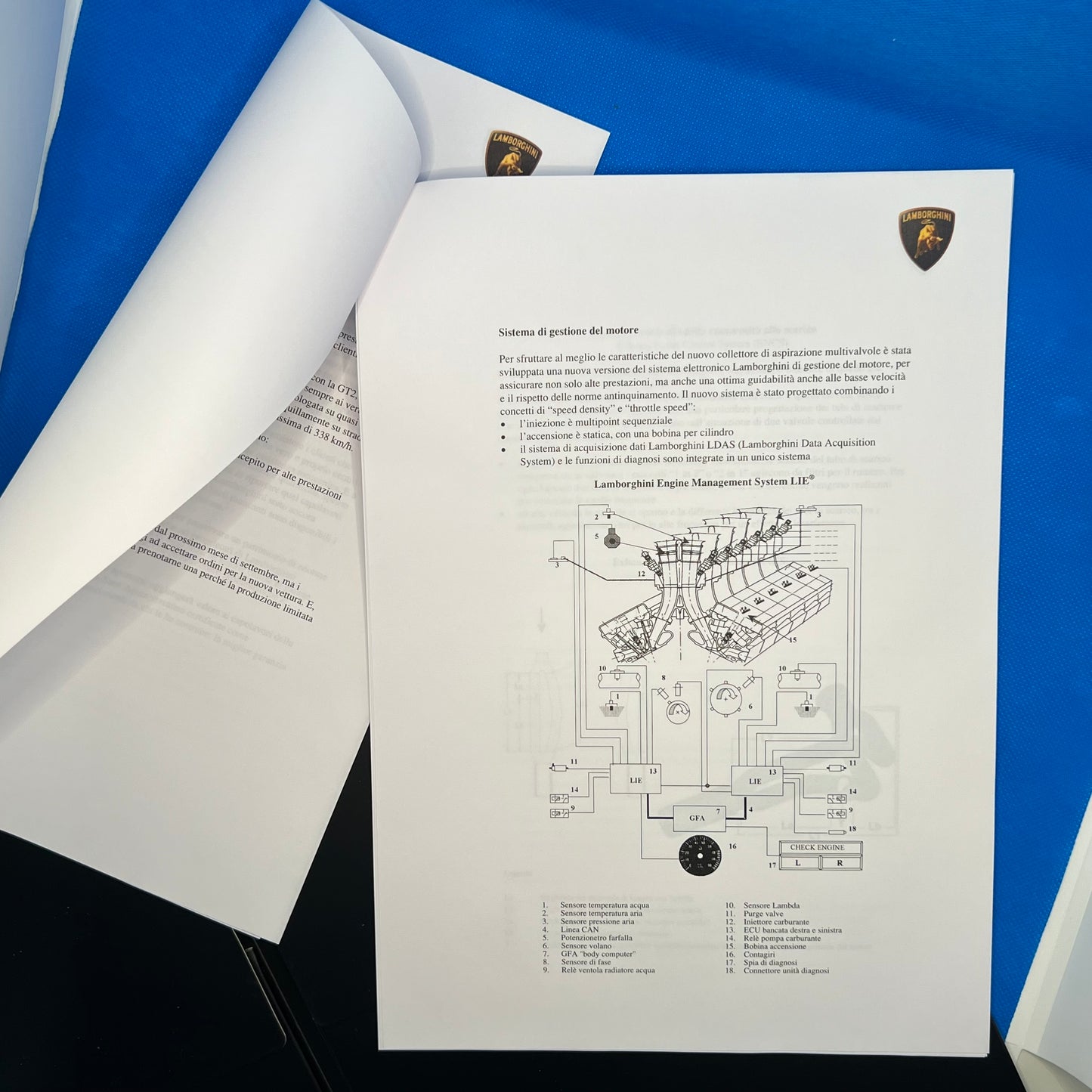 Lamborghini Diablo GT Full Press Kit (1999) Italian