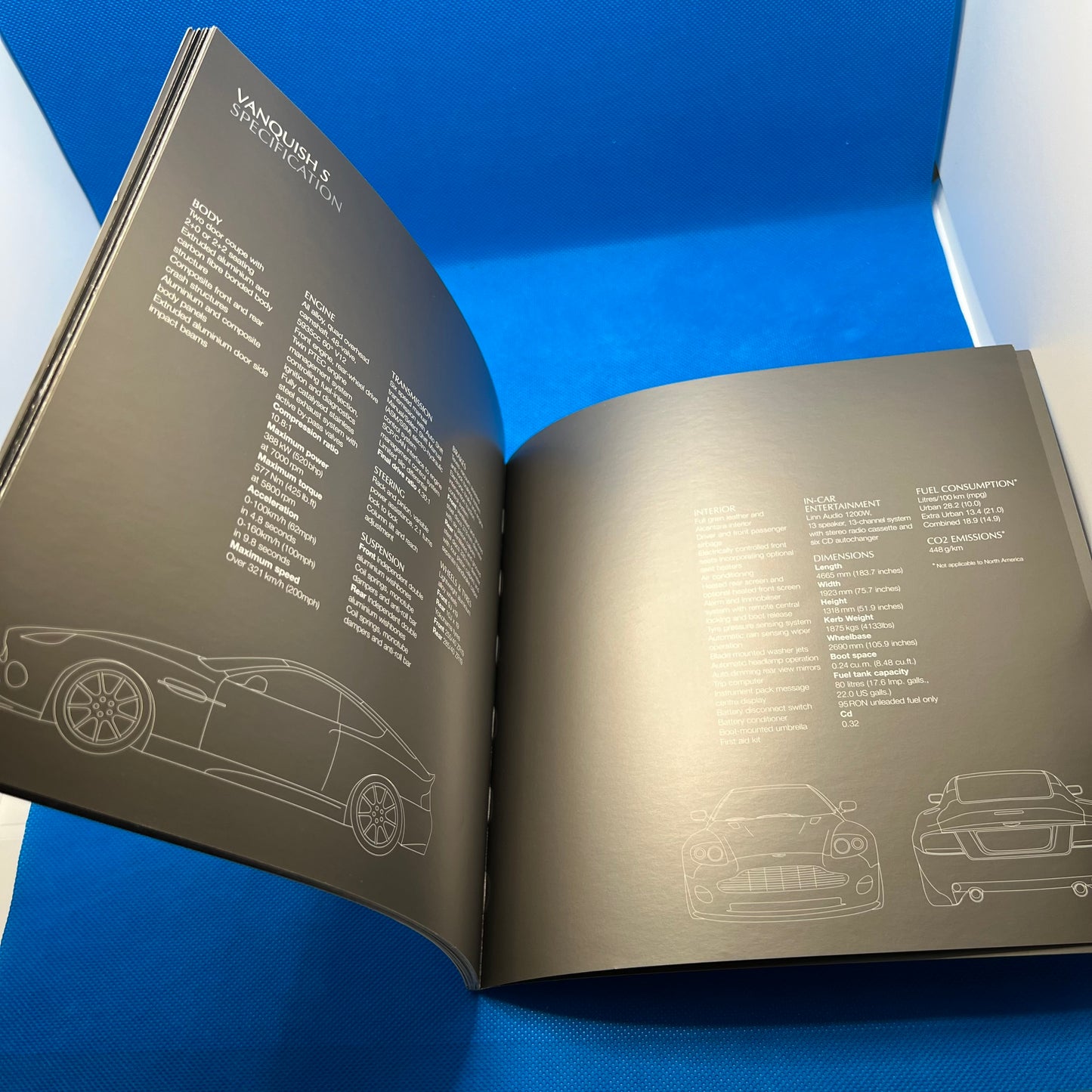 Aston Martin Vanquish S Brochure