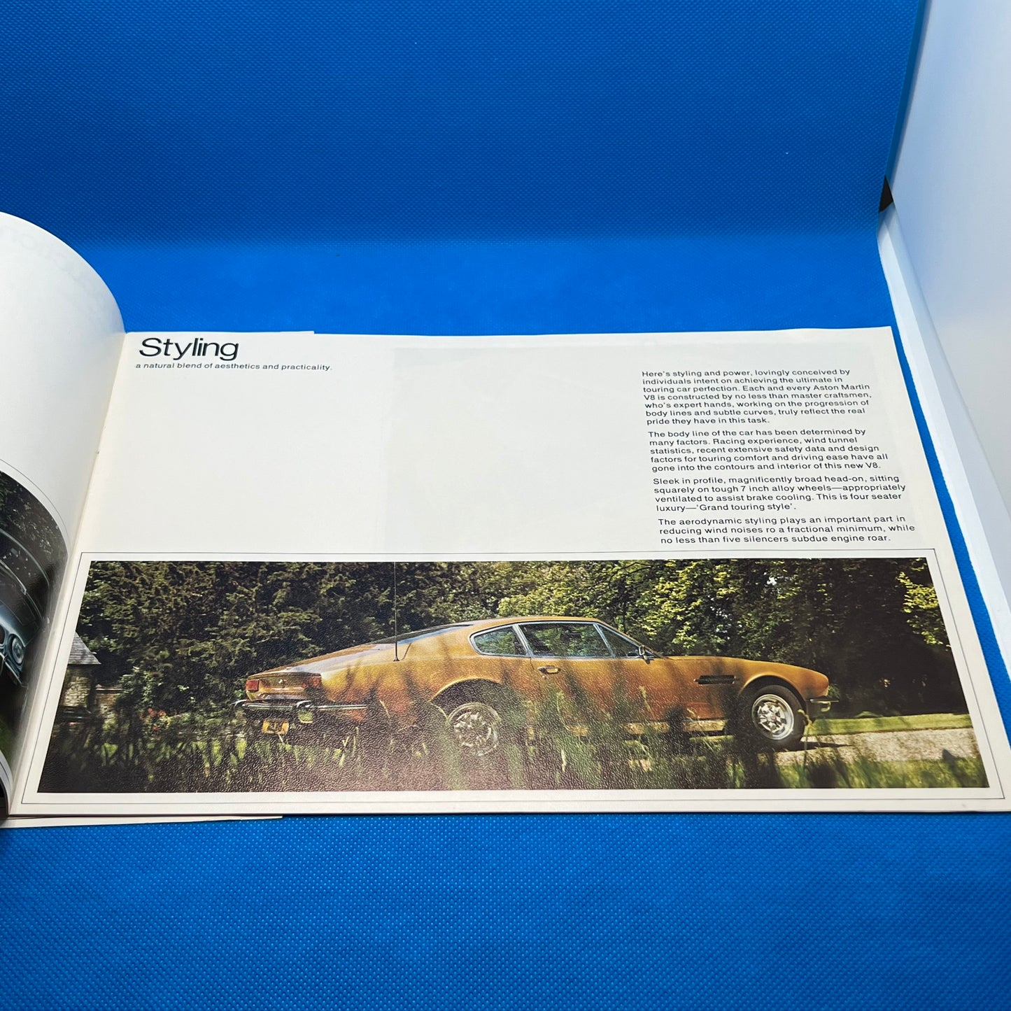 1975 Aston Martin V8 Brochure