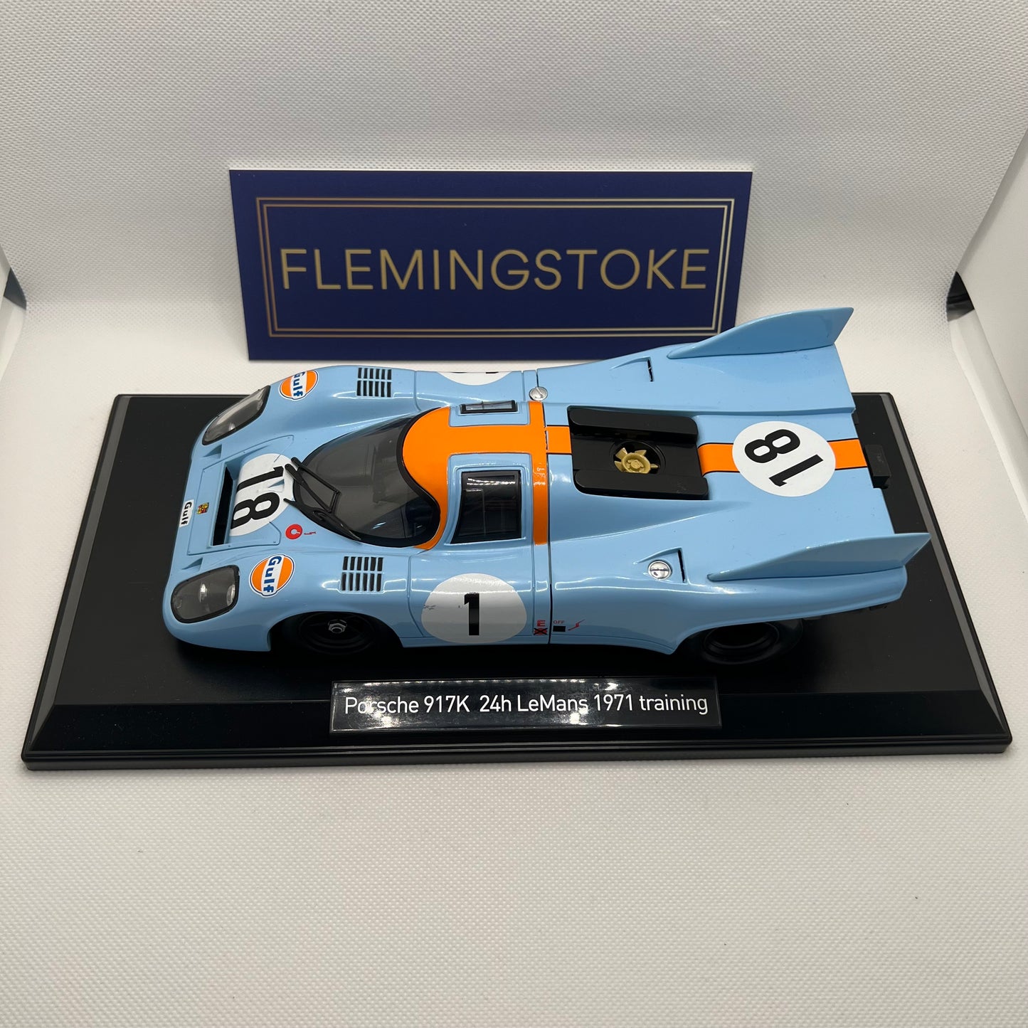 1971 Gulf Porsche 917K - Le Mans Training Session - Norev 1/18