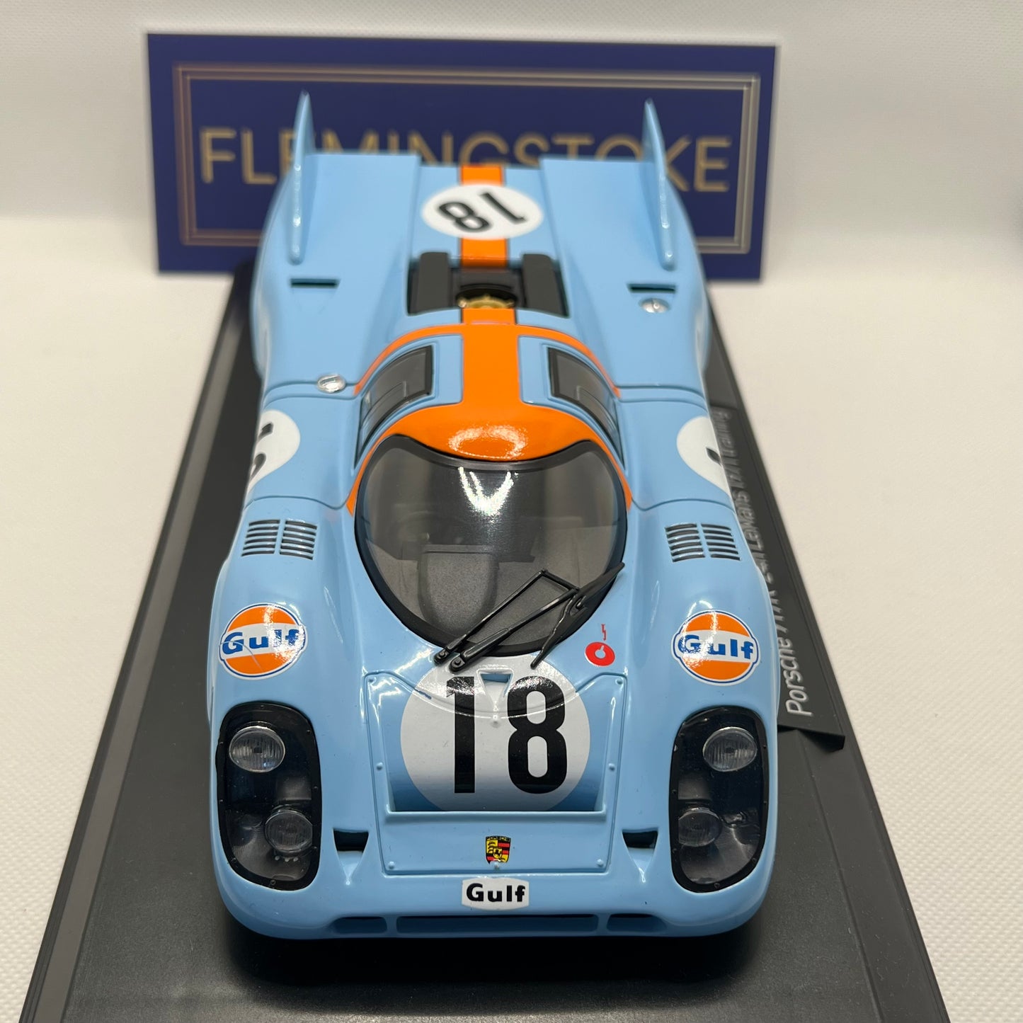 1971 Gulf Porsche 917K - Le Mans Training Session - Norev 1/18