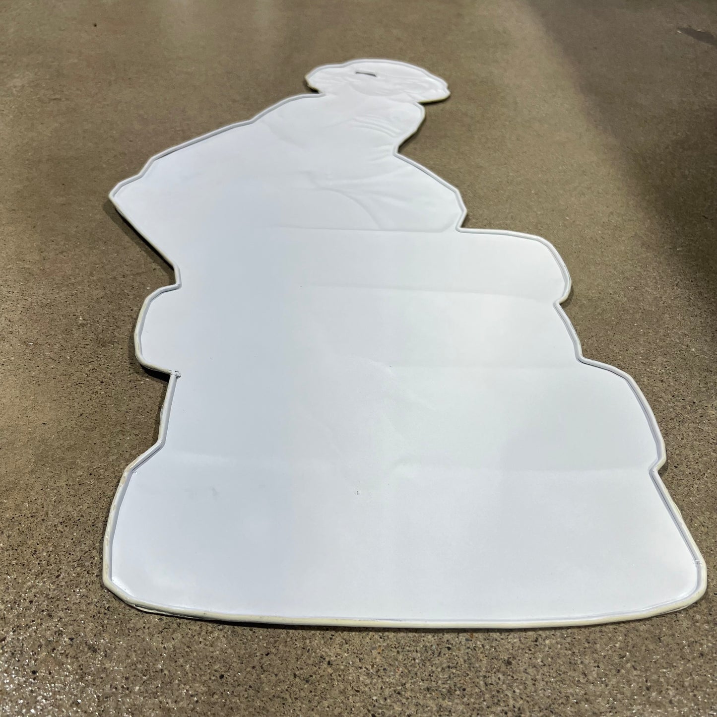 Pin-Up on Tires - Metal Wall Sign