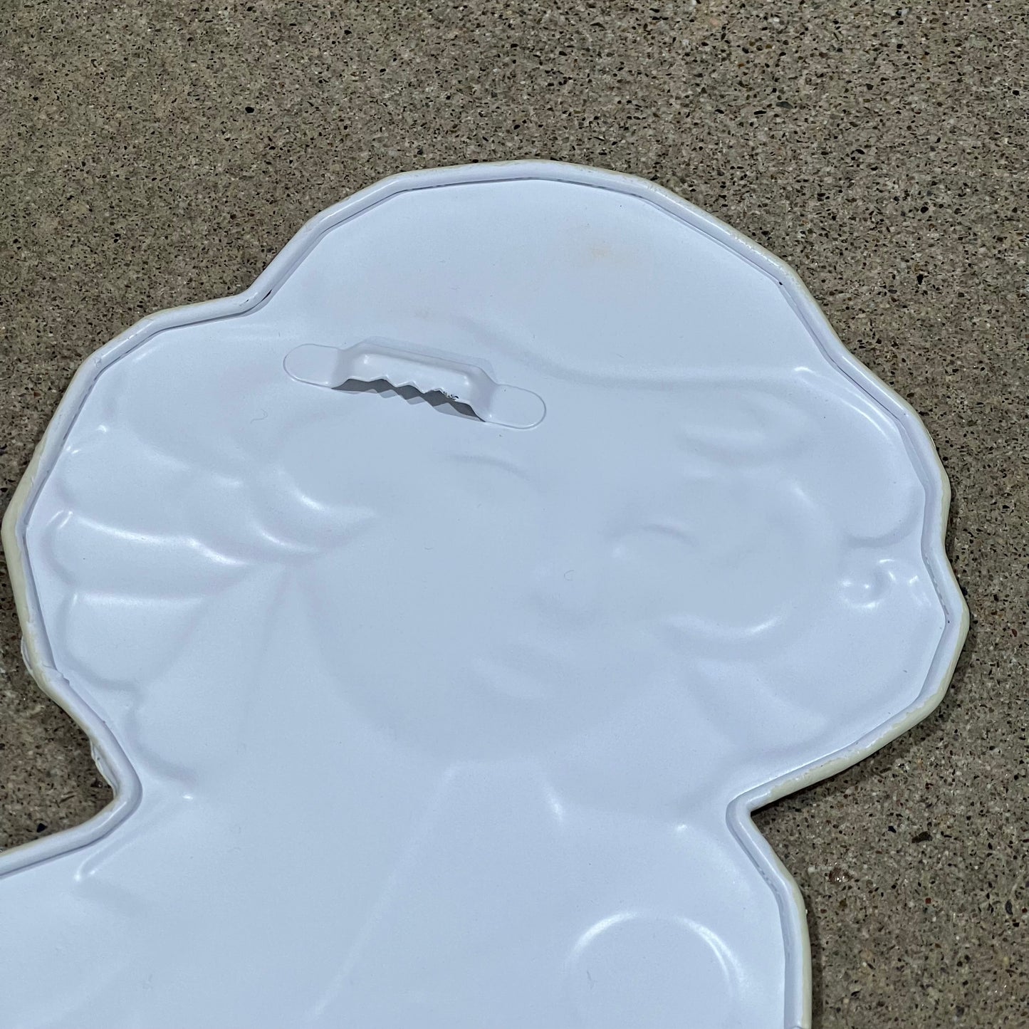 Pin-Up on Tires - Metal Wall Sign