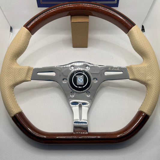 Nardi Kallista Steering Wheel - Wood and Leather (1990-2000)