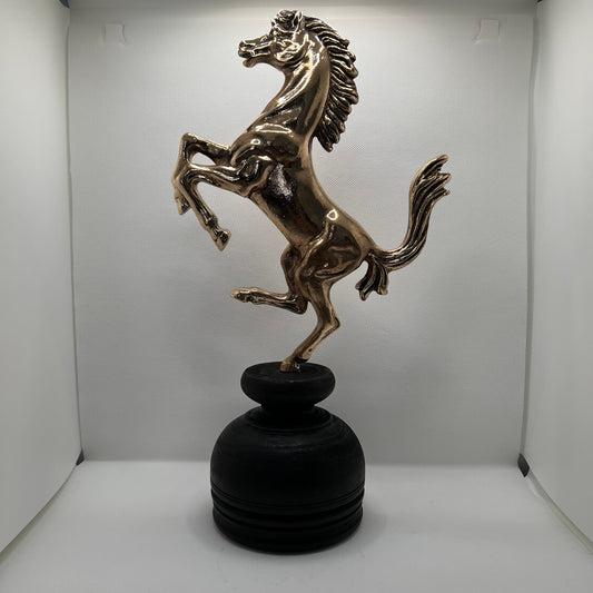 Ferrari - Trofeo Cavallino Rampante in Bronzo Bianco