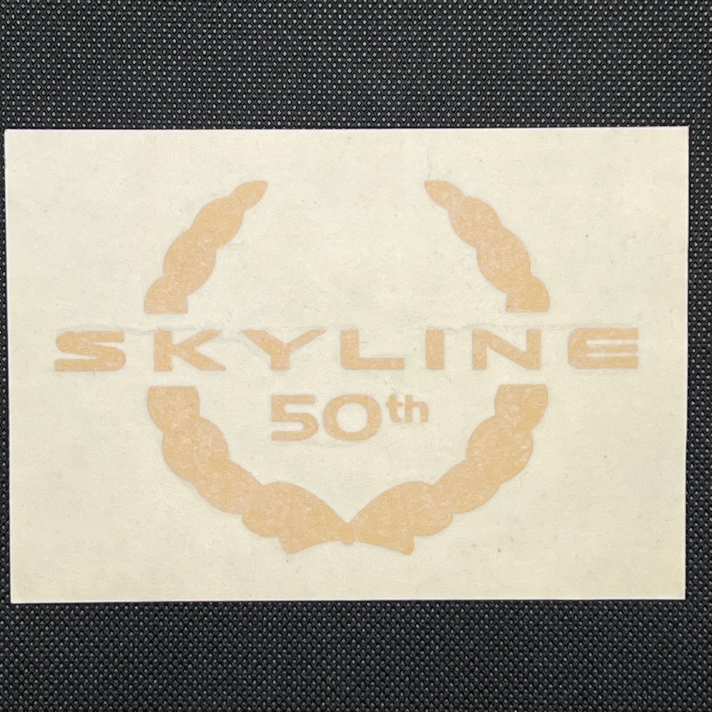 Nissan Skyline 50th Anniversary Sticker