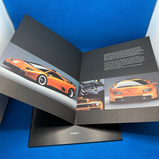 Lamborghini Diablo GT Full Press Kit (1999) International