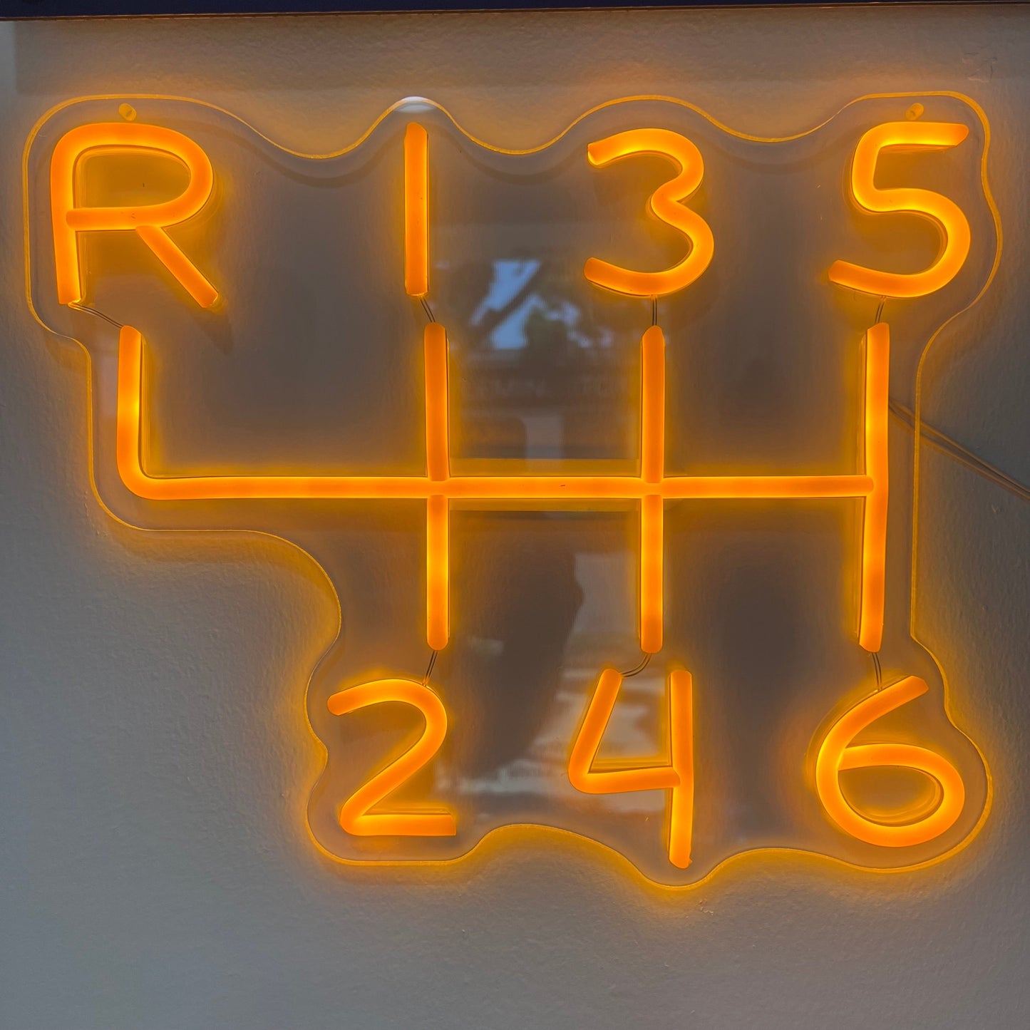 H-Pattern - Neon Sign