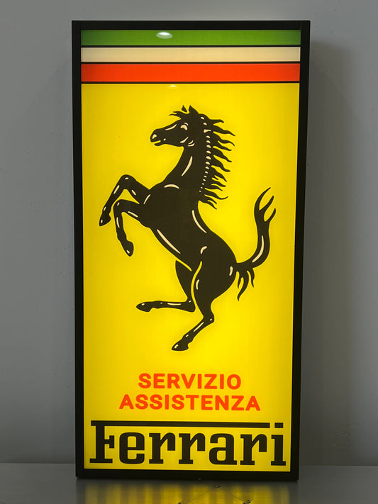 Ferrari Servizio Assistenza - Lightbox (Small - Metal)