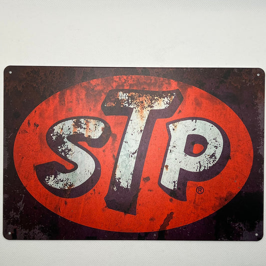 STP - Metal Wall Sign (Reproduction) 12x8