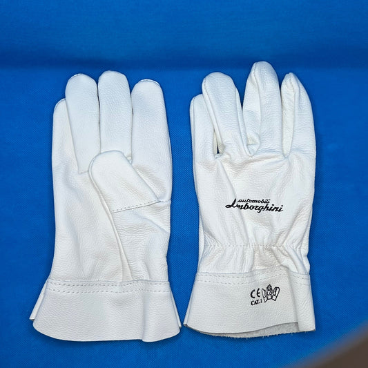 Lamborghini Toolkit Gloves (White)