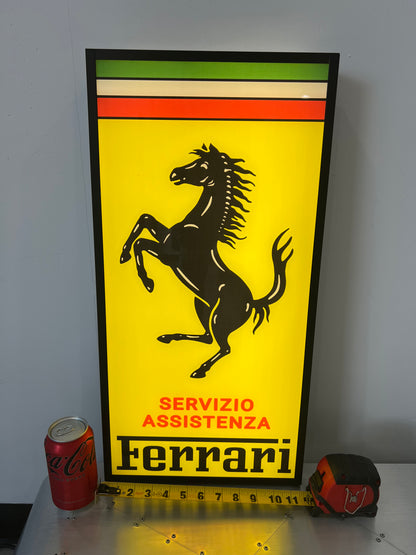 Ferrari Servizio Assistenza - Lightbox (Small - Metal)