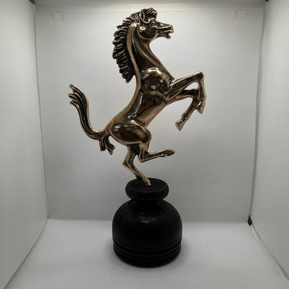Ferrari - Trofeo Cavallino Rampante in Bronzo Bianco