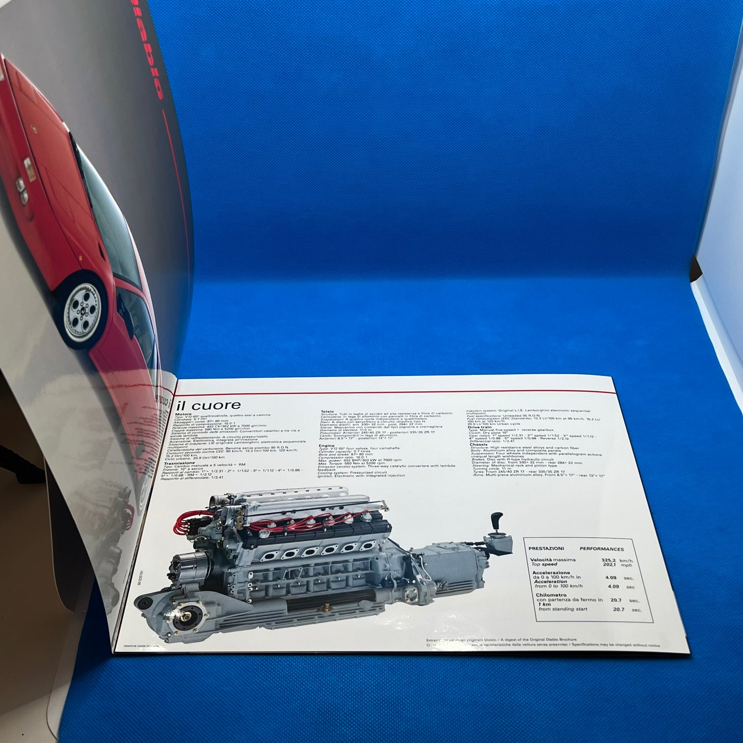 Lamborghini Diablo Brochure (Condensed)