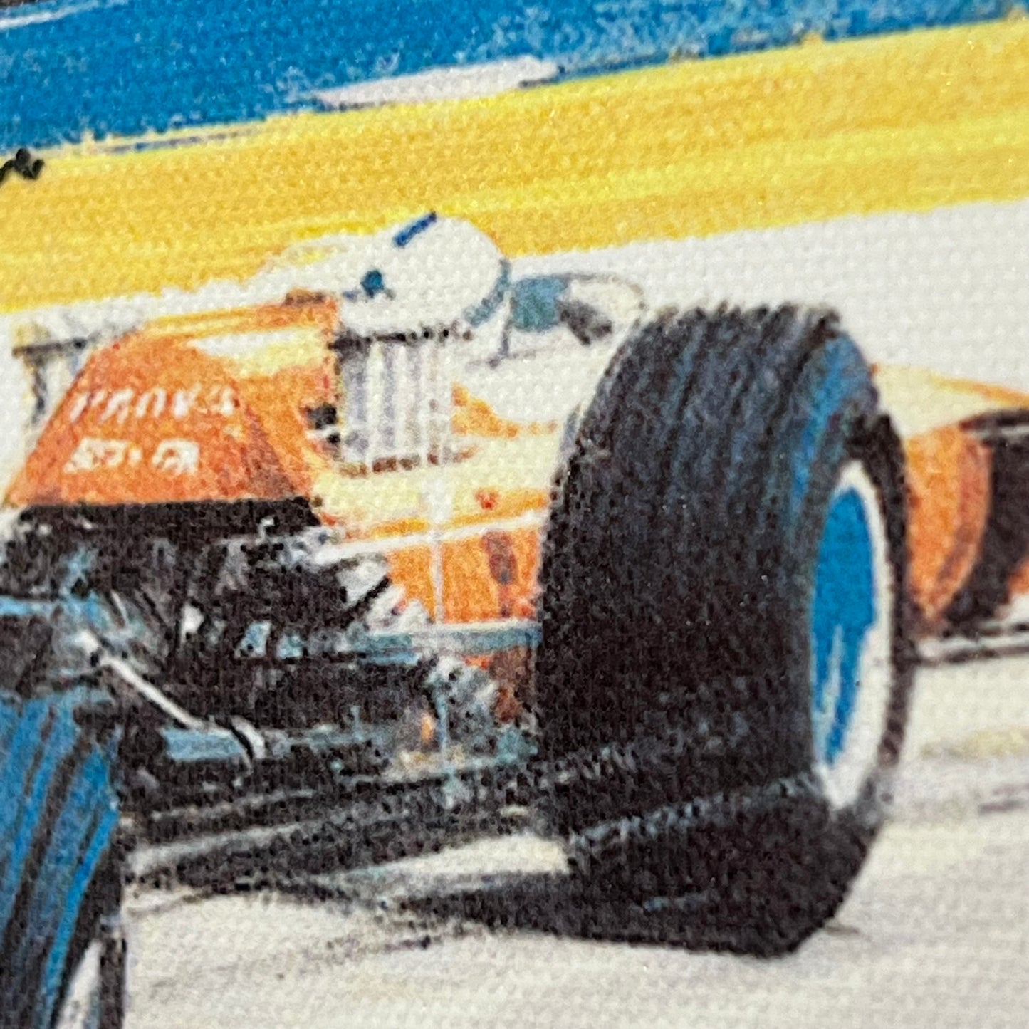 Monaco Grand Prix 1966 - Canvas Print (12x16)