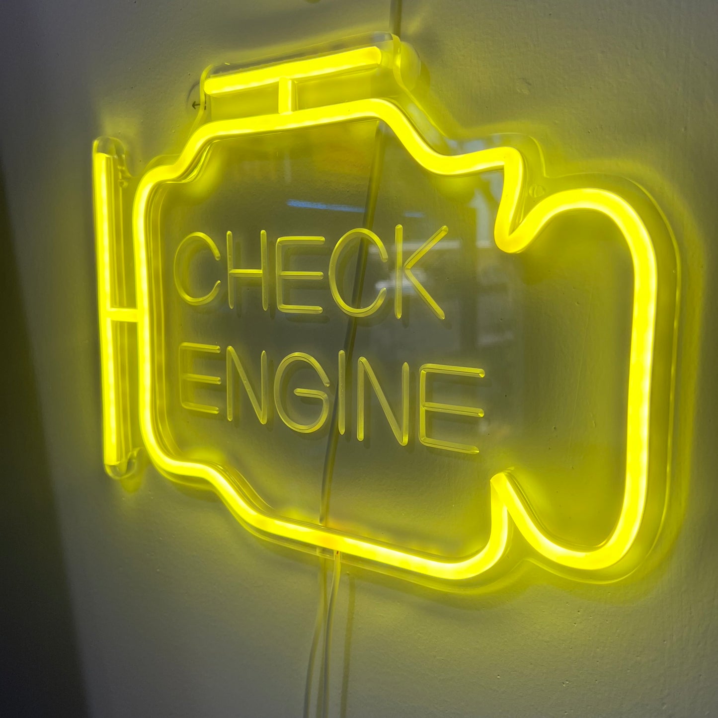 Check Engine Light - Neon Sign