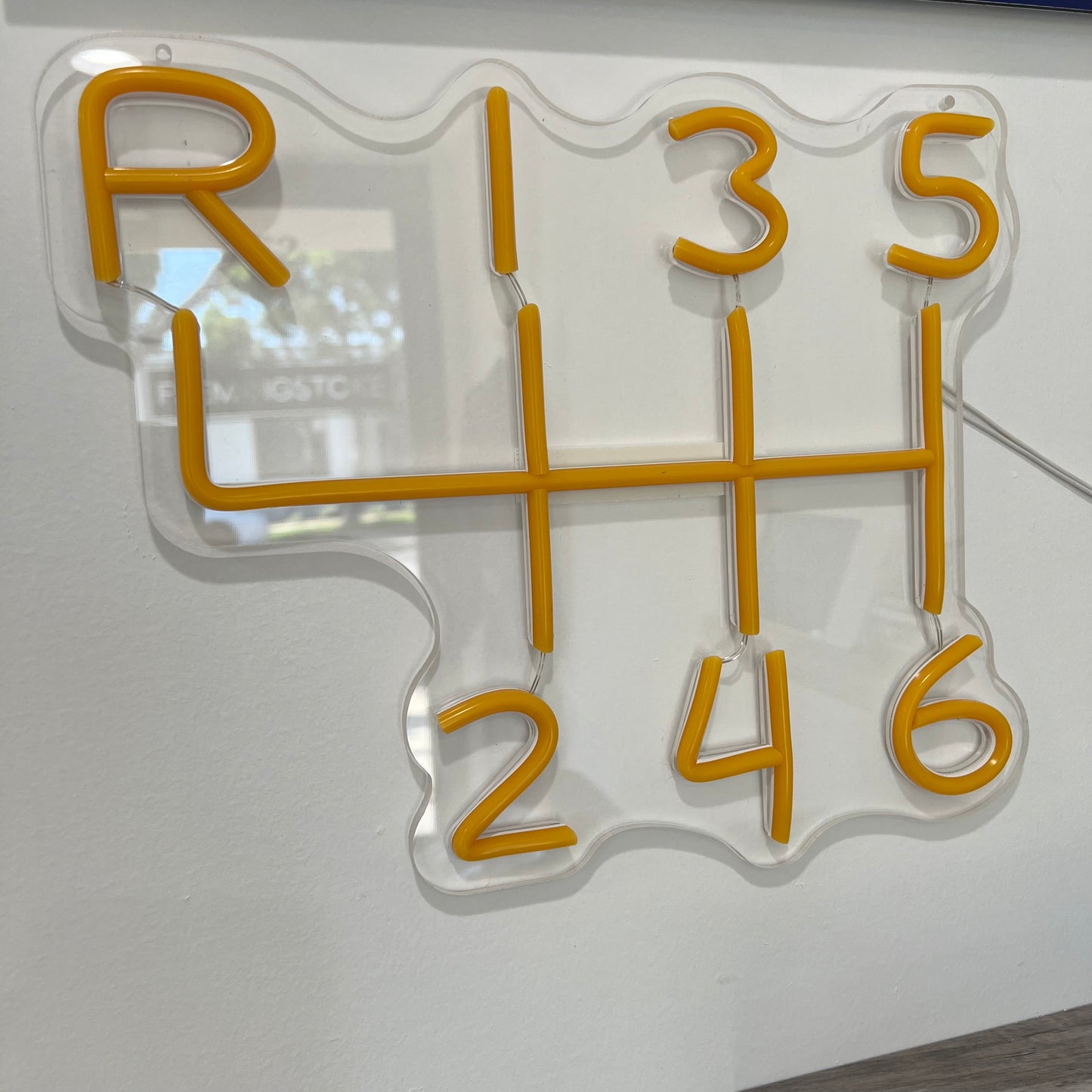H-Pattern - Neon Sign