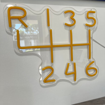 H-Pattern - Neon Sign