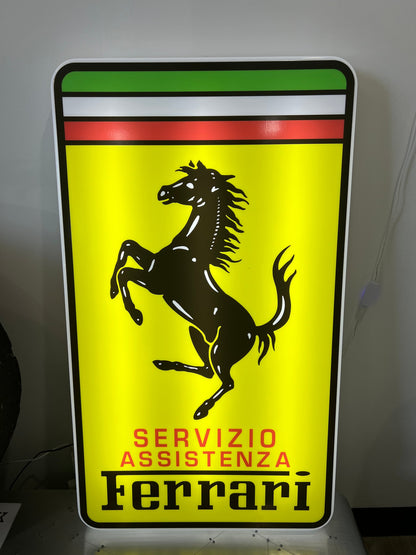 Ferrari Servizio Assistenza - Lightbox [Large - 3 Feet Tall]