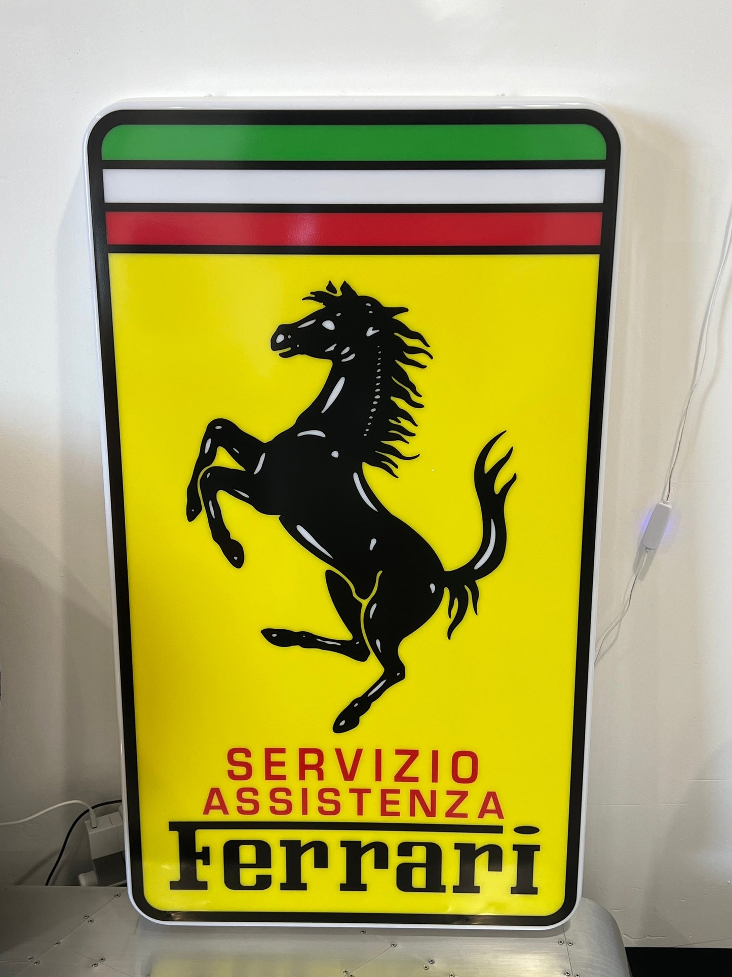 Ferrari Servizio Assistenza - Lightbox [Large - 3 Feet Tall]