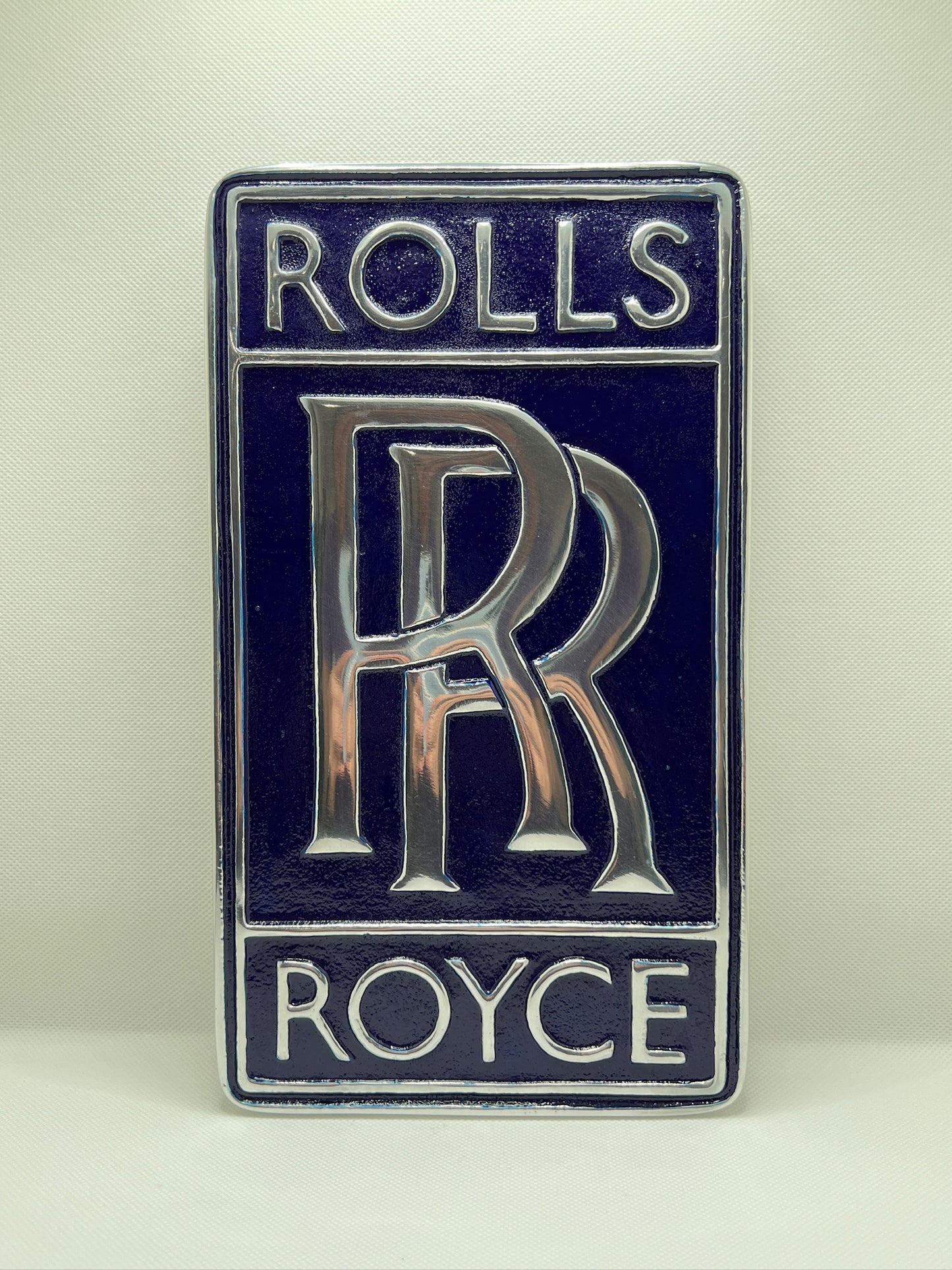 Rolls Royce Wall Sign (Blue)