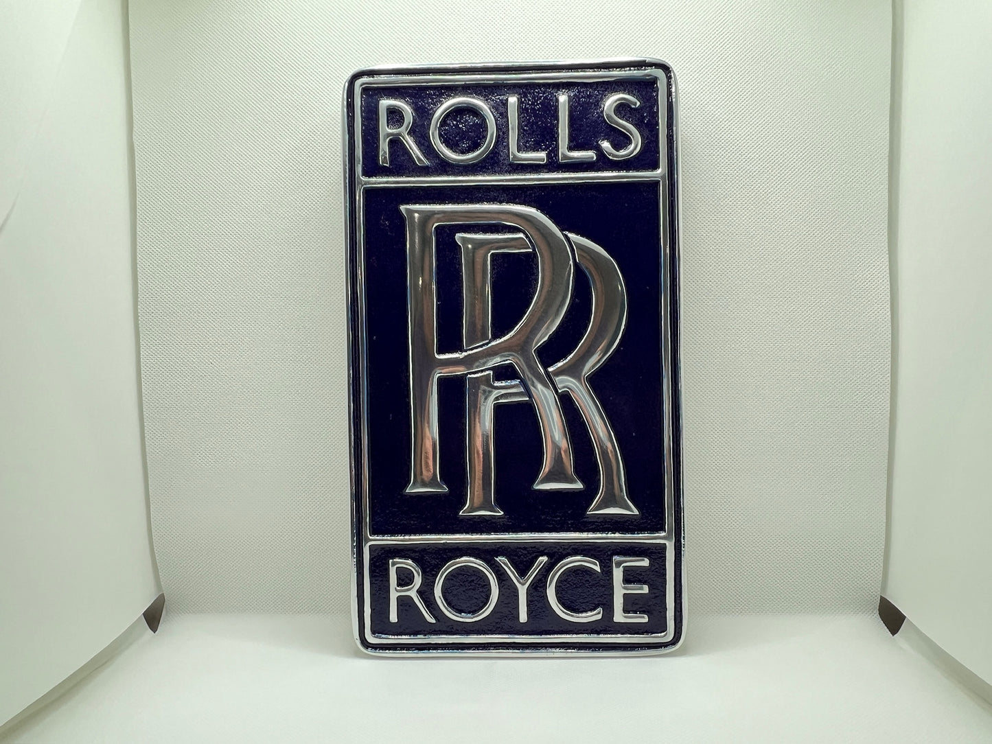 Rolls Royce Wall Sign (Blue)