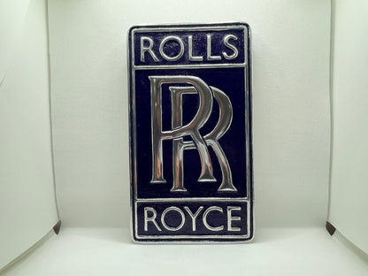 Rolls Royce Wall Sign (Blue)