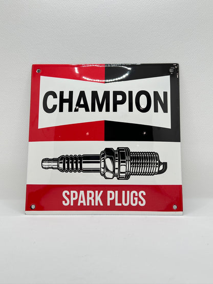 Champion Spark Plugs Sign [Square]